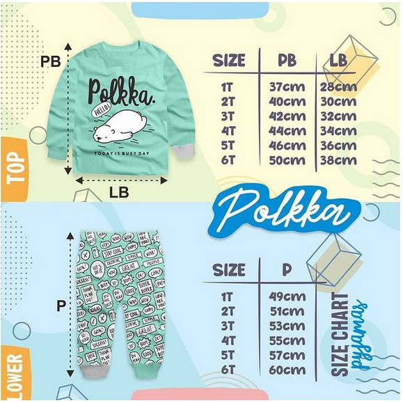 Pajamas Anak Perempuan Lengan Panjang I Baju Tidur Anak Perempuan 1-5 Tahun