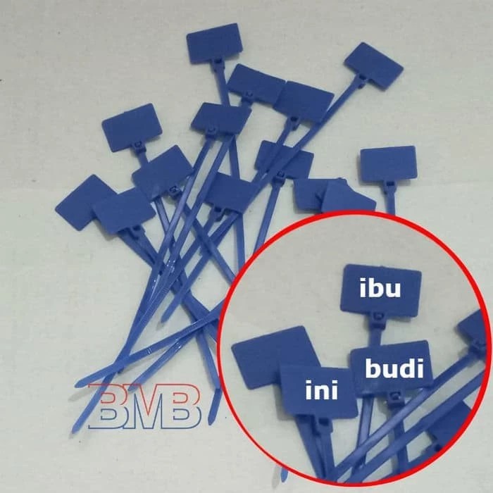 

BIRU LABEL Kabel Tis 10cm Cable Ties Tie 100mm