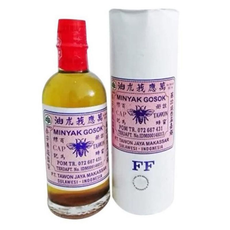 Minyak Gosok Cap Tawon Asli Makassar FF 90ml