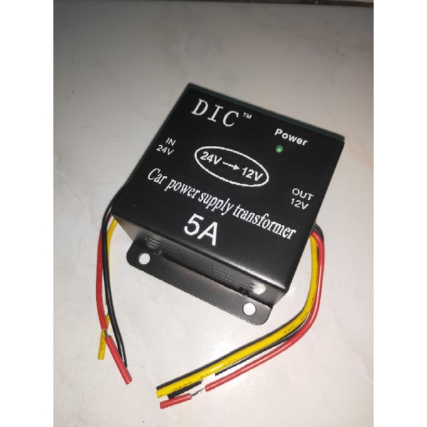 step down converter DC 24V-12V 5A (merek DIC)