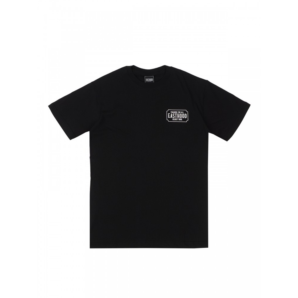 Easthood Izzue Kaos Lengan Pendek Hitam