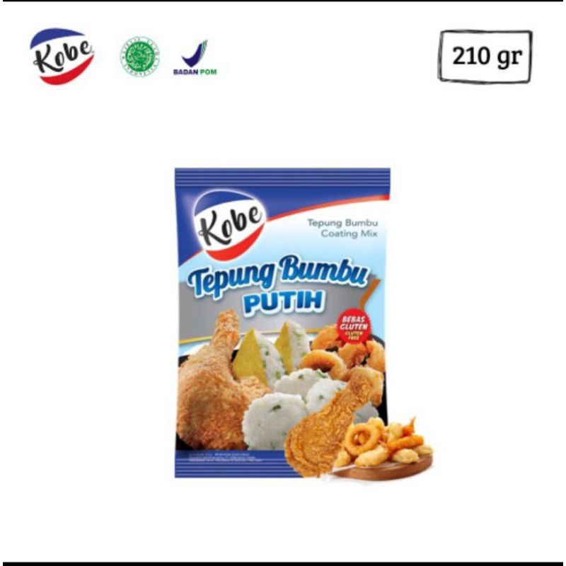 

Kobe Tepung Bumbu Putih 210 gr