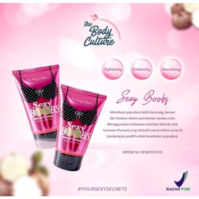 Jual Sexy Boobs Breast Cream Original Bpom Pembesar Pengencang