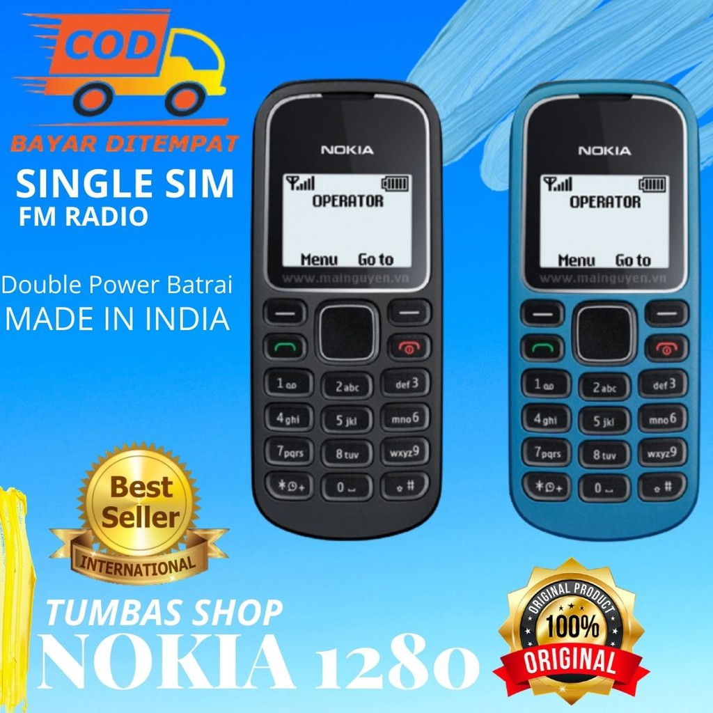 HP NOKIA  JADUL  ORIGINAL1280 MULUS FULSETR_HP NOKA JADUL-HP LAMA-HP JADUL