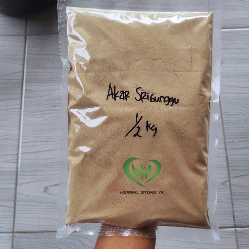 

Bubuk Akar Srigunggu/Senggugu Asli 500gram