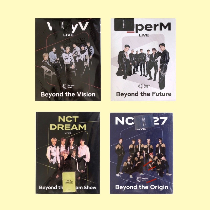 SuperM / WayV / NCT 127 / NCT DREAM - Beyond Live Brochure