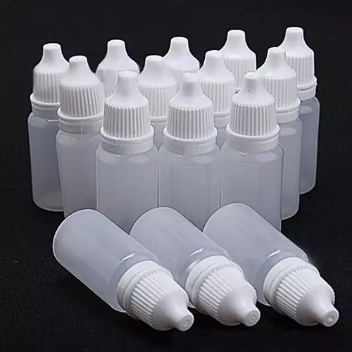 5/10/15/20/30/50/100ml Plastic Squeezable Empty Eye Liquid Dropping Bottles Container Eye Drop Accessory