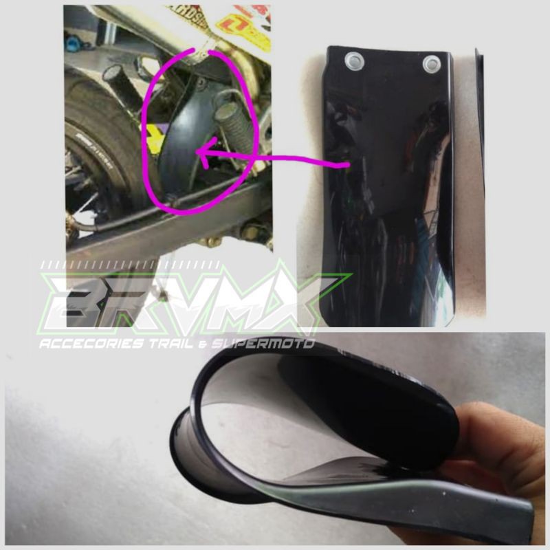 TUTUP MONOSHOCK KLX / COVER MONOSHOCK KLX DTRACKER 150cc