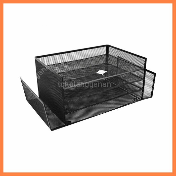 

Paper | Mesh Organizer Meja Ld01-1 42X23X17 Cm - Hitam Murah Baru