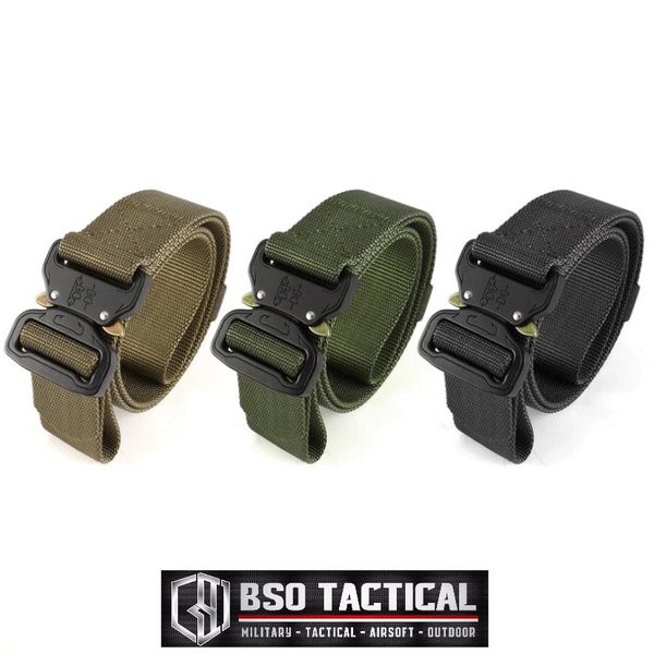 Order Langsung Ikat Pinggang Tactical Cobra Style Blackhawk CQB Duty Belt Metal Buckle V.1 Terlaris