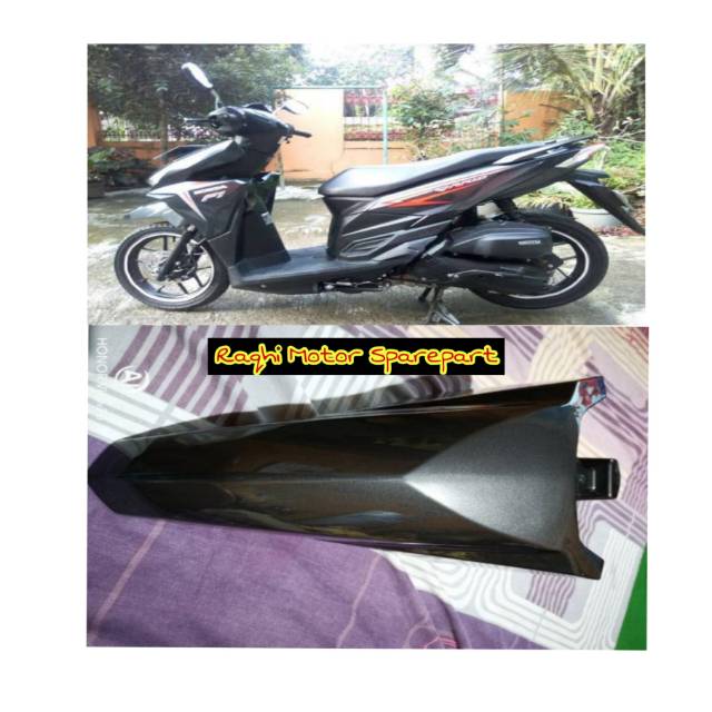 Spakbor depan Honda Vario 125 LED / Vario 150 Warna Abu abu Metalik