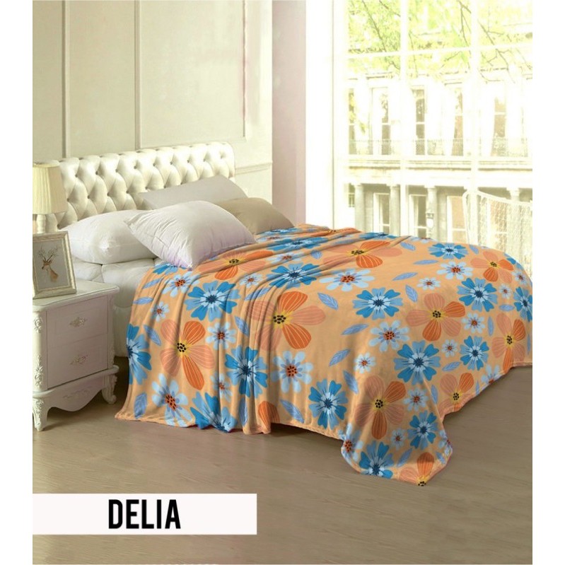 Selimut Lady Rose Terlaris bulu halus uk. 160x200 motif minimalis Stacko Glory Aquatic Roman Celine-Delia