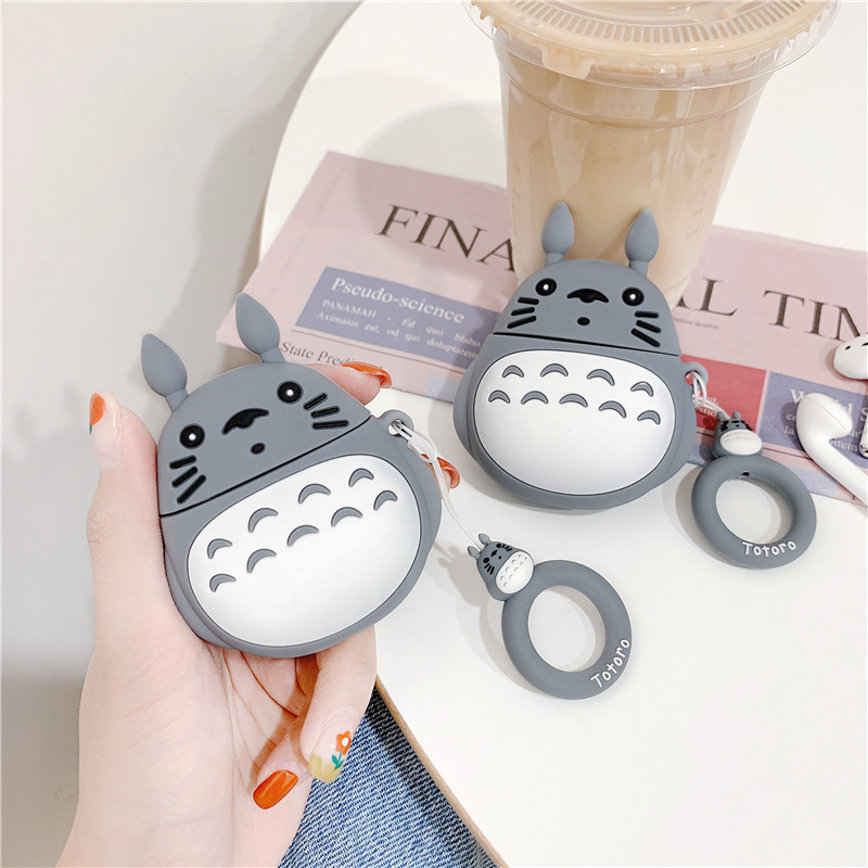 INPODS Soft Case Silikon Desain Kartun Totoro Untuk Apple Airpods 2 1 12 I7 I9 I10 I11 I12