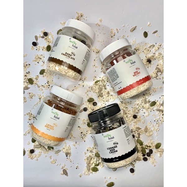 

BUY 6 GET 2 FREE DIY Overnight Oats HEALTHYBREAK MIX SEMUA RASA