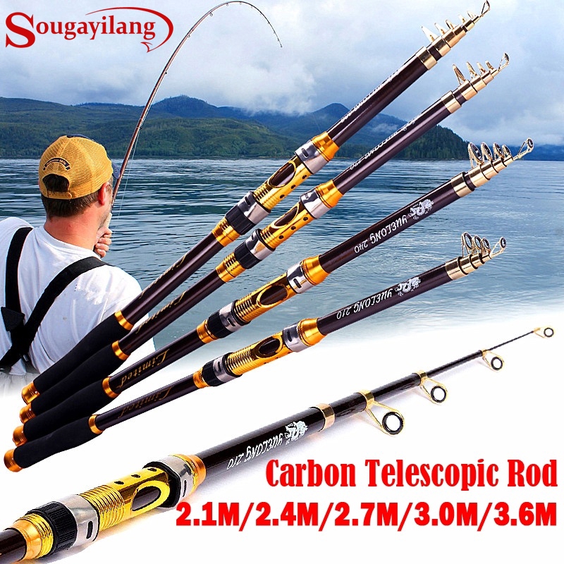 Telescopic Rock Carp Fishing Rods 