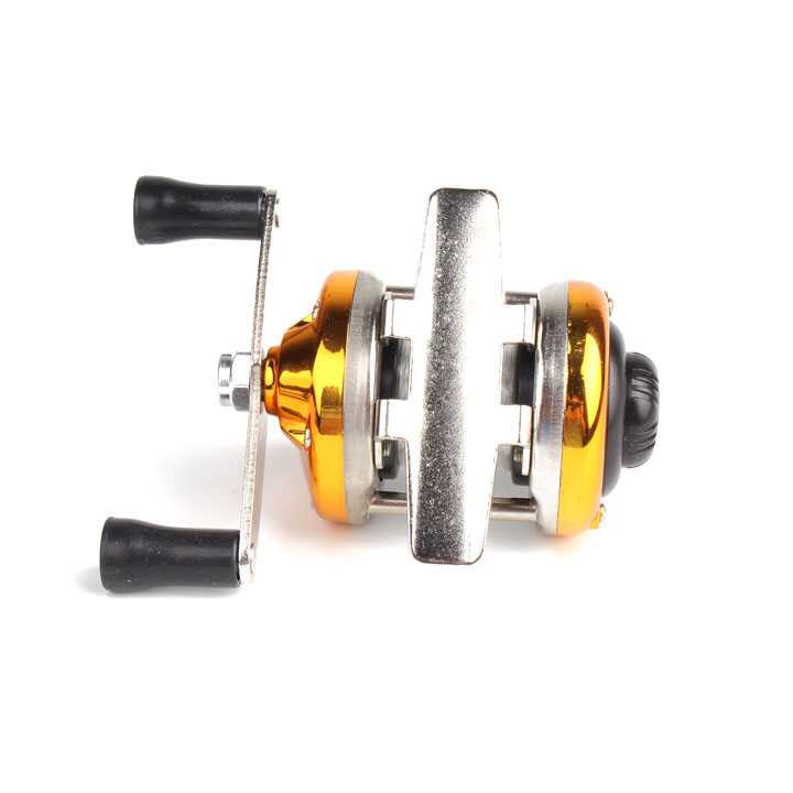 Reel Pancing PULLINE Mini Reel Pancing Baitcasting Fishing 3.0:1 50 M - AC100