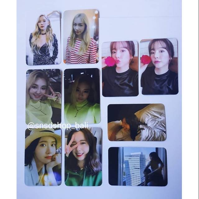 Photocard Girls Generation Fanclub Sone