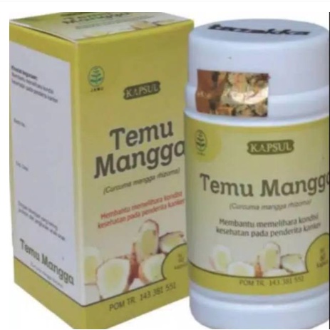 Obat herbal ampuh mengobati kanker dengan kapsul temu mangga original tazakka alami berkualitas ASLI 100% HERBAL