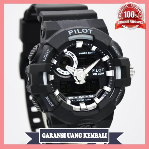 Jam Tangan Pria Pilot Original Water Resist Terbaik