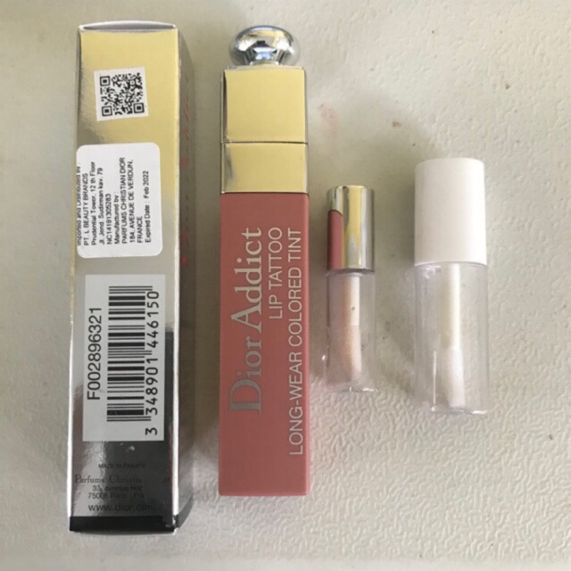 BPOM Dior Lip Tattoo 321 Natural Rose 451 Natural Coral