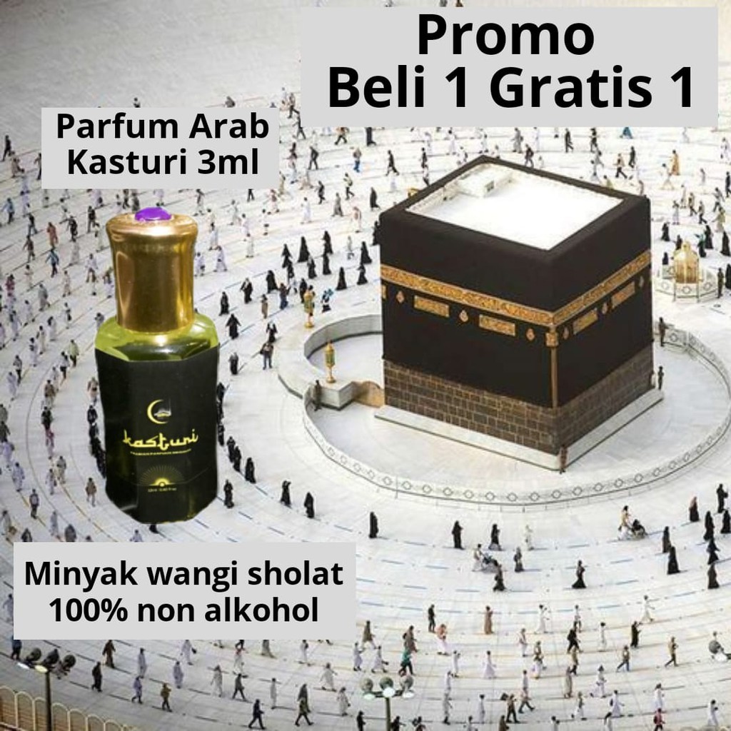 Best Seller Parfum Kasturi Kijang Minyak Wangi Arab Asli