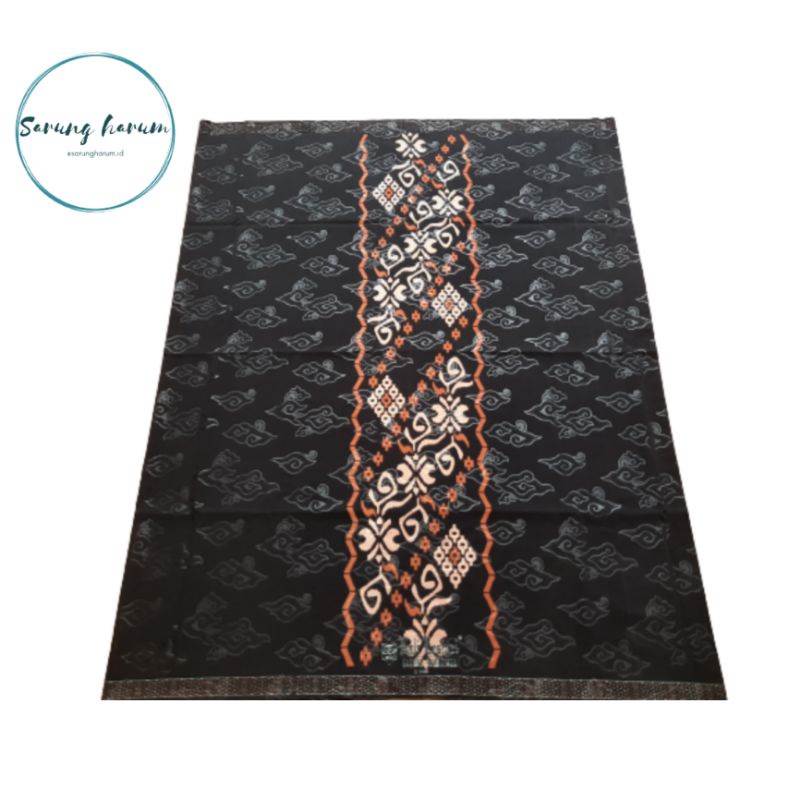 Sarung - Sarung Bali lestari - Hitam Coklat