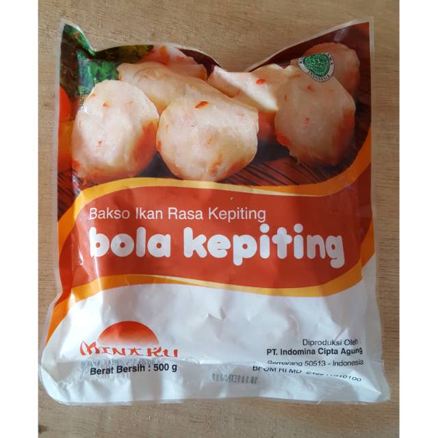 

MINAKU BOLA KEPITING 500 GRAM