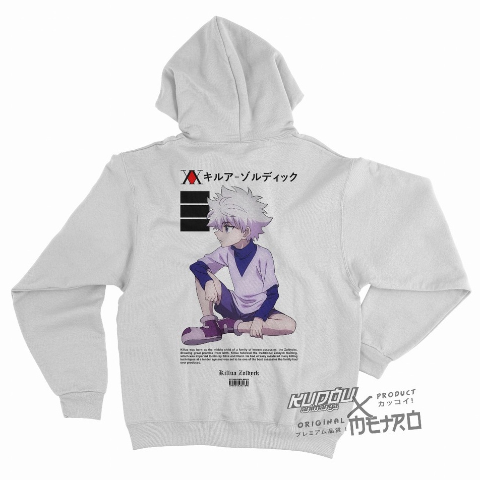 Jaket Killua Zoldyck Fear Hunter X Hunter Anime Manga