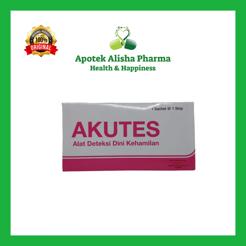 TestPack Akurat / Akutes / Andalan / Onemed / Pregnacheck - Tespek Alat Tes Kehamilan Testpack Tespek