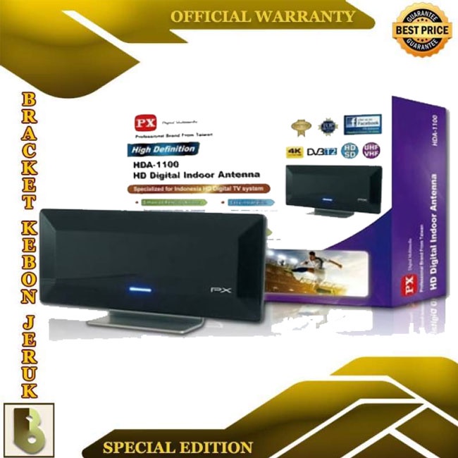 Antena TV & Digital & Analog PX DA-1100 Booster Indoor