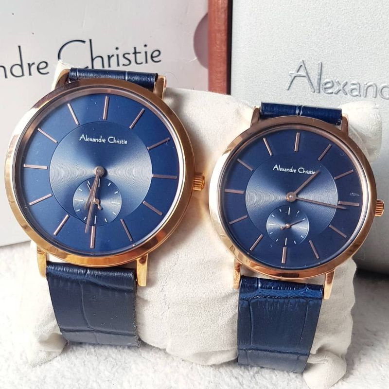 Jam Tangan Couple Alexandre Christie 8575 MS & 8575 LS