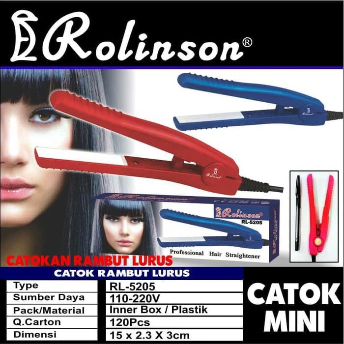 Diskon Catok Rambut Lurus RL-5205 Ori