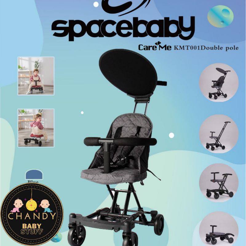 RIDER SPACE BABY KMT 001 3IN1 STROLL N TRIKE CABIN SIZE