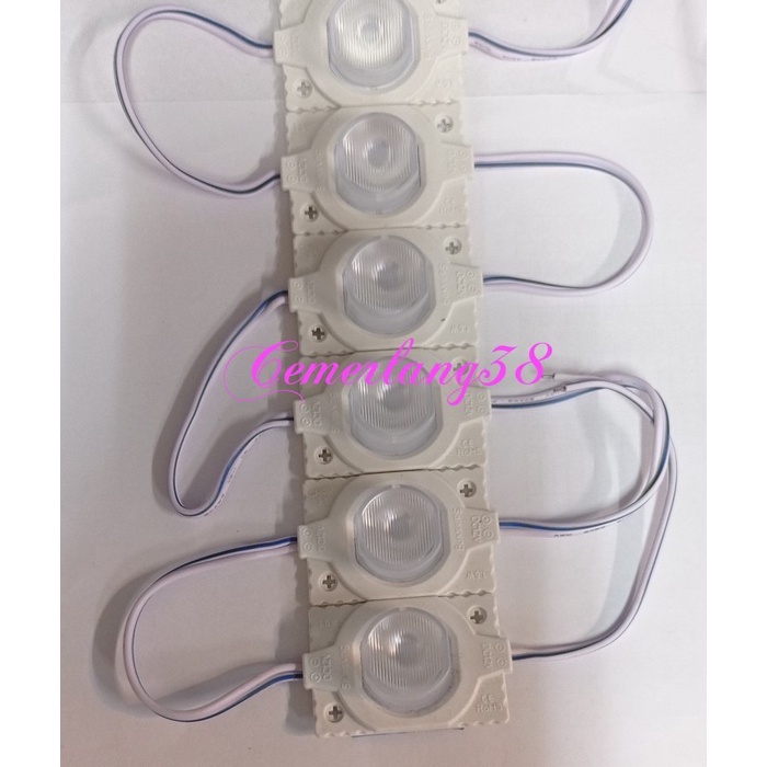 Lampu LED Modul 1.5 Watt 12 Volt / LED Module 1 Mata - HIJAU