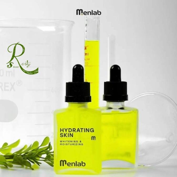 Jual New Menlab Hydrating Serum Wajah Skin Whitening And Moisturizing