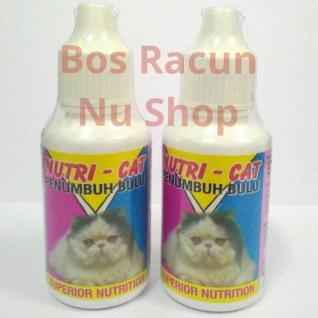 Vitamin Bulu Rontok Dan Penumbuh Bulu Kucing Nutri Cat Shopee