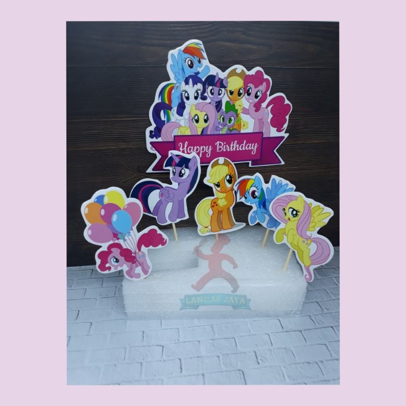 topper little pony / hiasan little pony