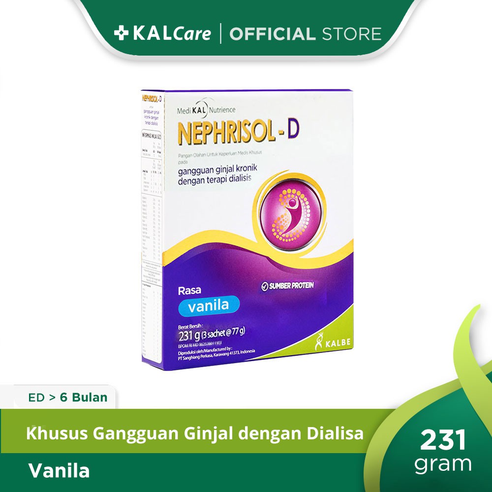 Nephrisol-D 185gr | Shopee Indonesia