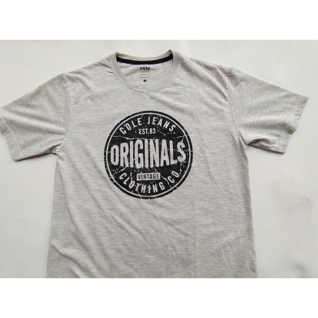 Kaos Pria Cole Jeans Ori Vintage Lengan Pendek