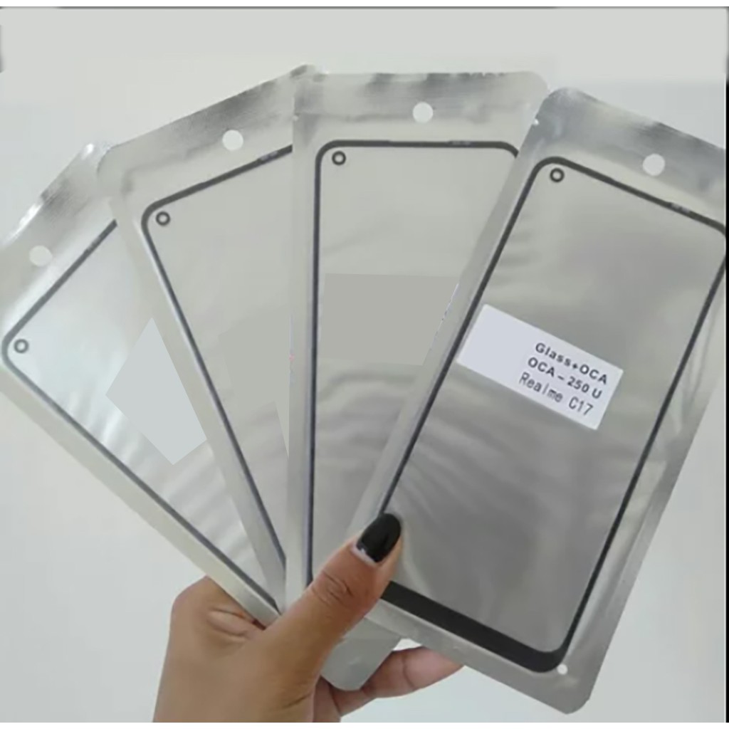 Glass Lcd Kaca Lcd Plus Lem Oca Realme C17 Model RMX2101