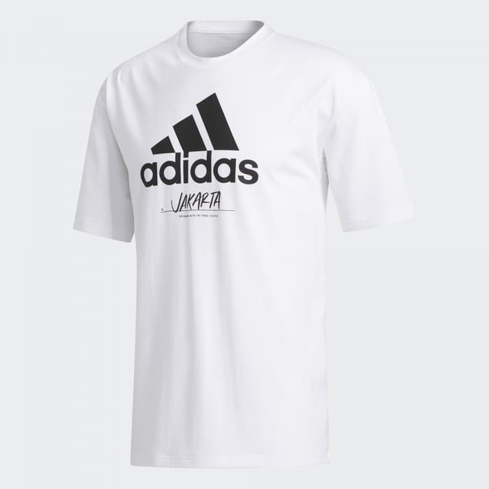 Kaos Adidas Jakarta Jock Tag Tee Original
