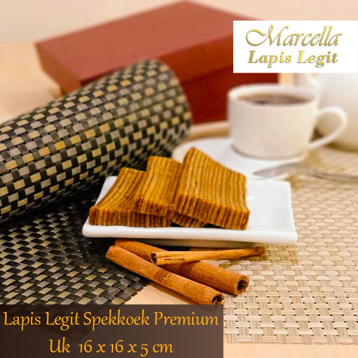 

Kue Lapis Marcella Lapis Legit Spekoek Premium Size 16x16x5cm
