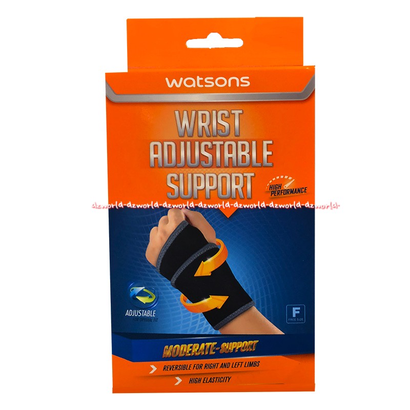 Watsons Wrist Adjustable Support Alat Untuk Pelindung Tangan Cidera Watson Pergelangan Tangan Siku