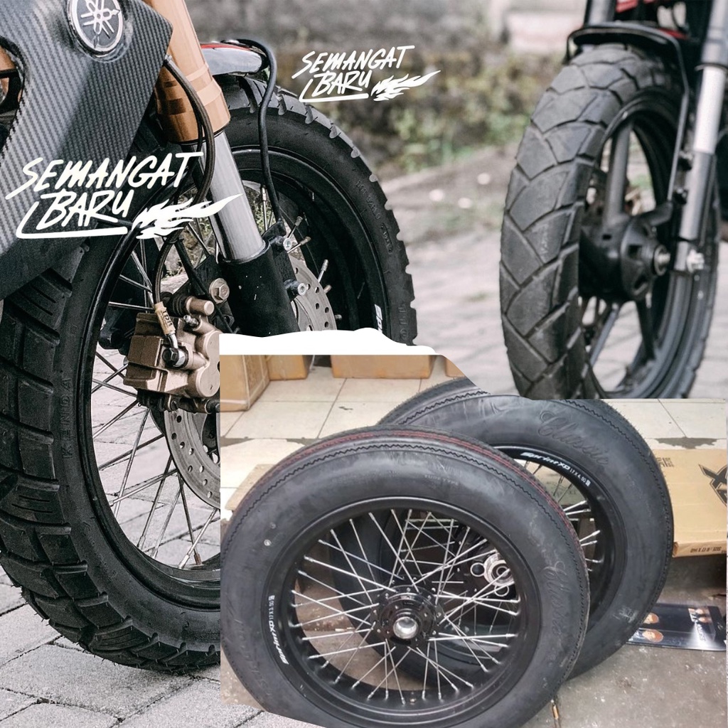 PAKET VELG JAPSTYLE PLUS BAN DAN SHOCK DEPAN BYSON