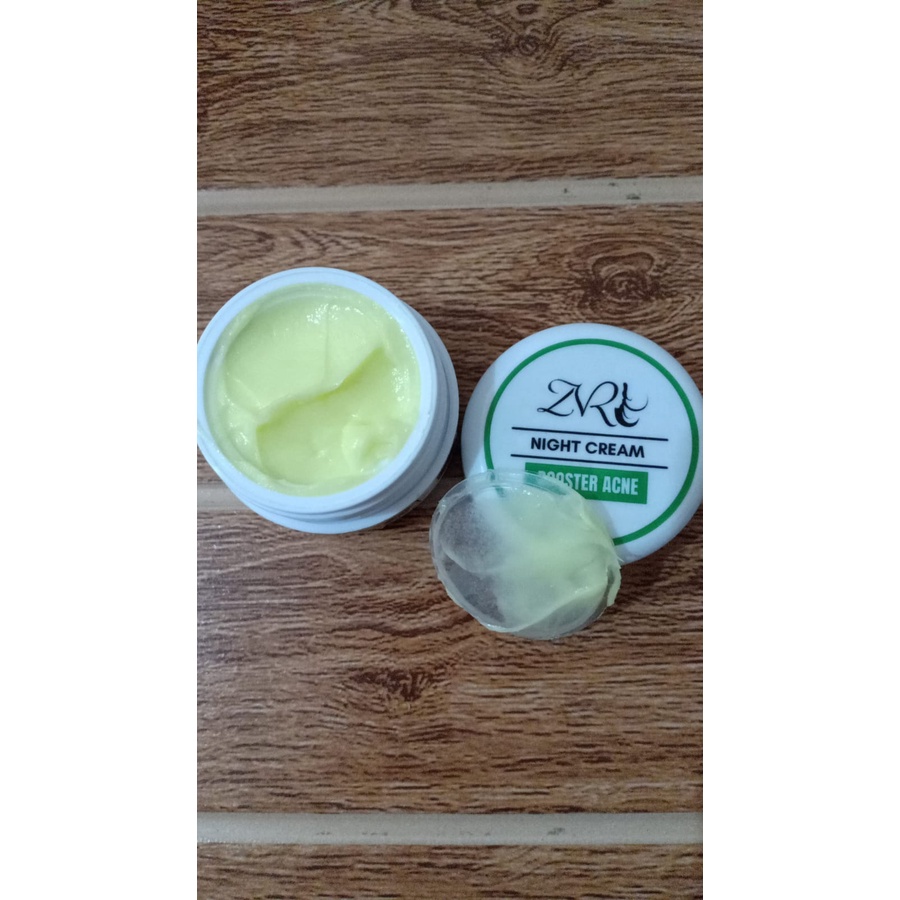 COD Cream Malam Zaviera Acne Booster SkincareKulit Putih Glowing Cepat Untuk Kulit Berjerawat Flek K