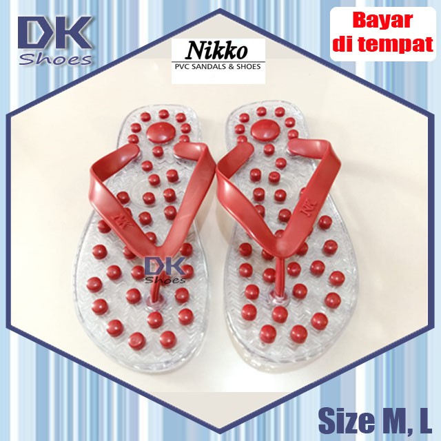 Nikko Kesehatan M-XL / Sandal Jepit Kesehatan Tematik / Sandal Kesehatan / Sandal Wudhu