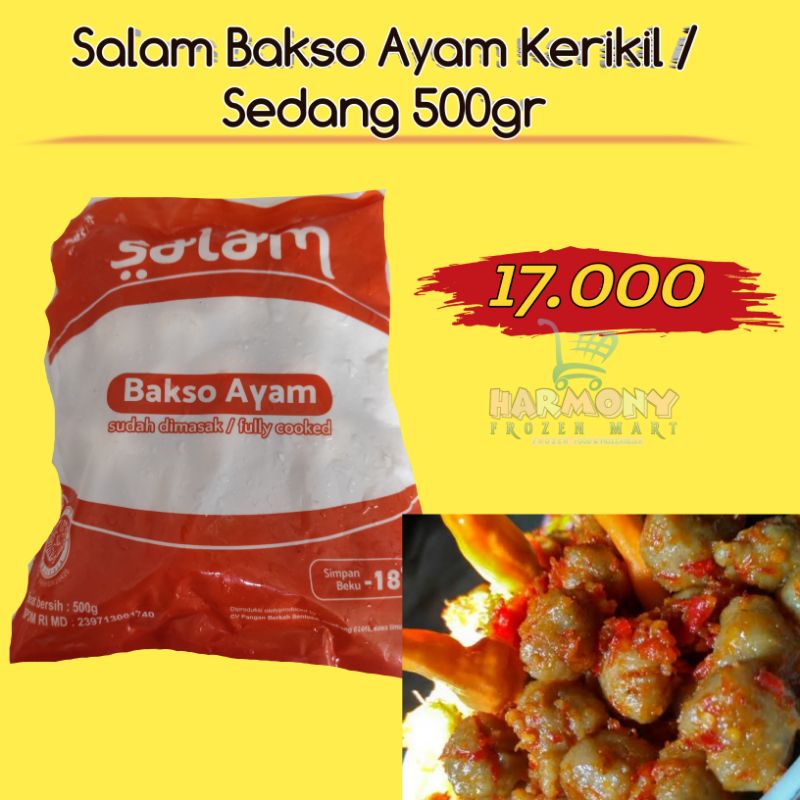 

Salam Bakso Ayam 500gr