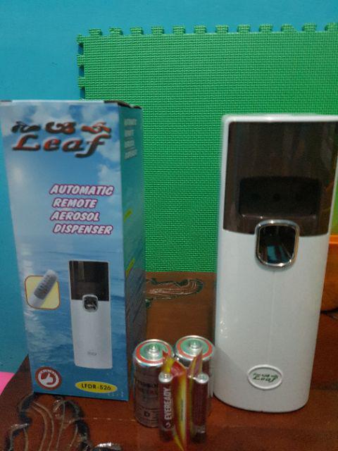 Gratis Baterai, Leaf Automatic Aerosol Mesin Dispenser Pengharum Ruangan 526