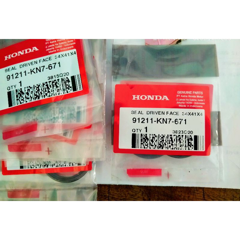 seal pully vario 125 seal driven face 91211kn7671