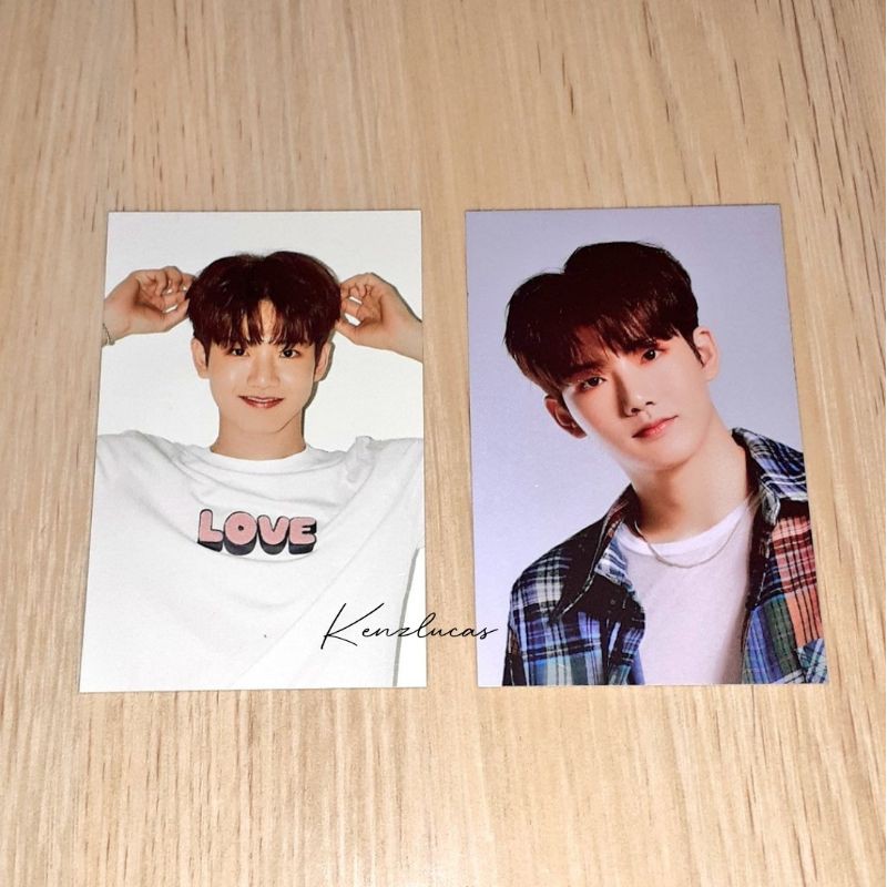 [BOOKED] Treasure Official Junkyu photocard keyring set I love you md
